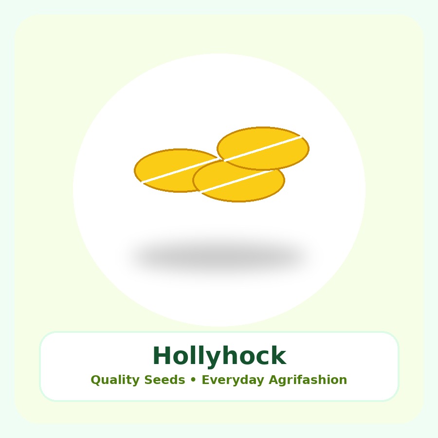 Hollyhock Seeds 100 Seeds