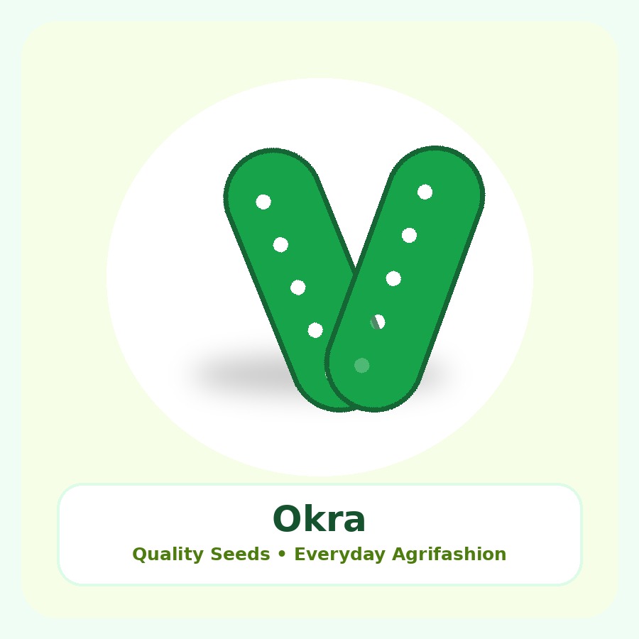 Okra Seeds 1kg
